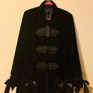 Love, Courtney x Nasty Gal Majestic Coat